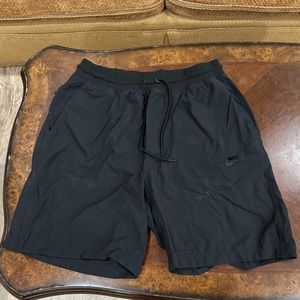 Nike woven athletic shorts black XL